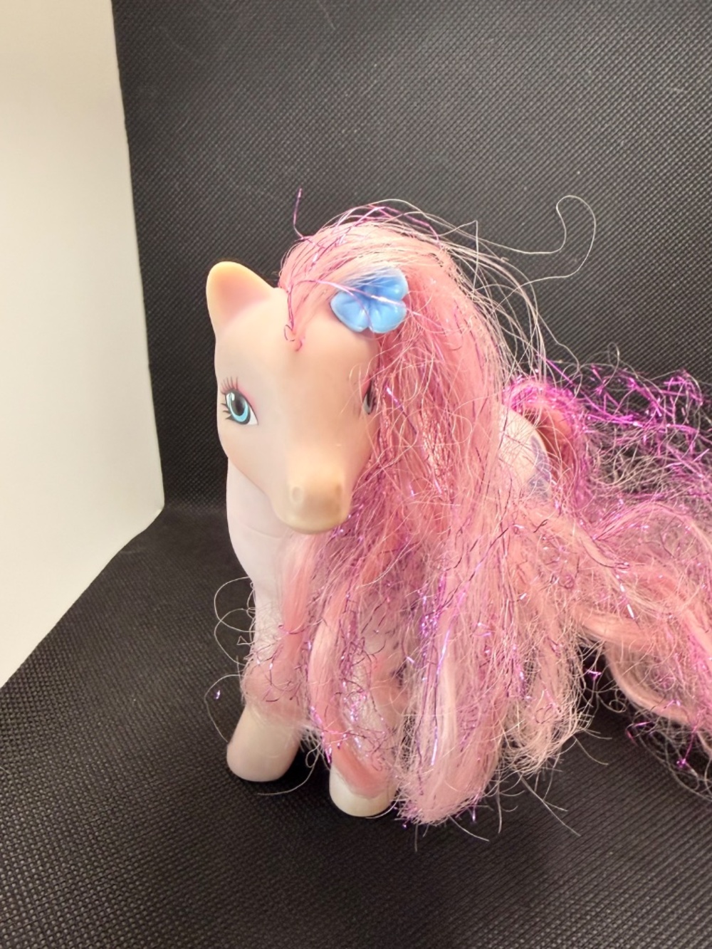 Vintage G1 My Little Pony Bright Night Glittery Sweetheart Sister 1990 Hasbro